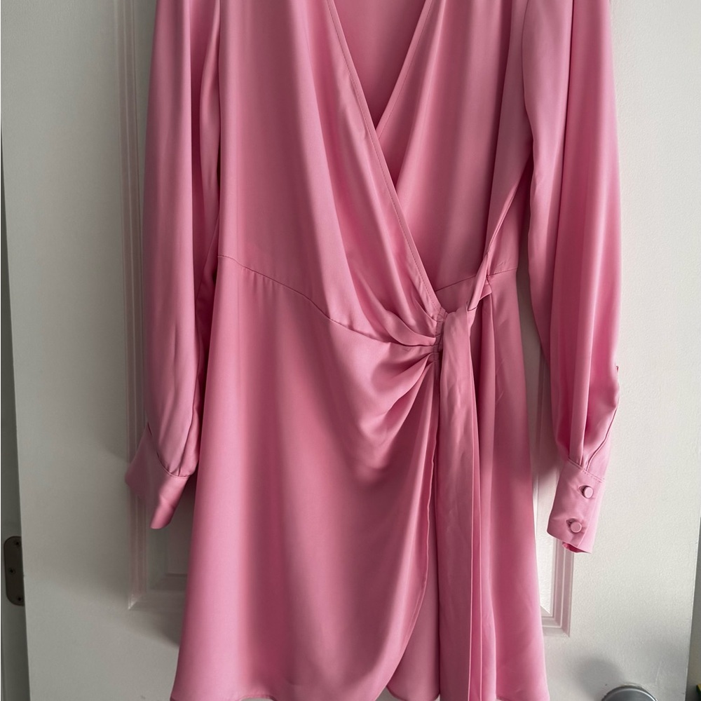 H&M Pink Wrap Dress